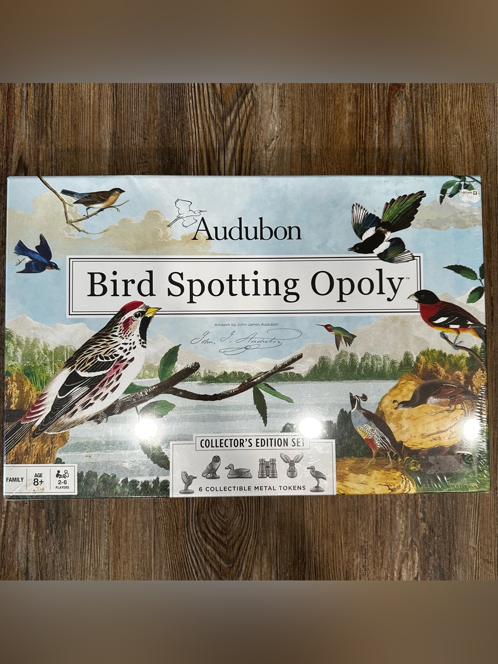 NWT Original Wrapping Audubon Bird Spotting Nature Monopoly Collectors Edition
